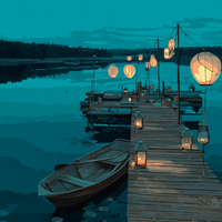 Boardwalks (Diamond Painting)