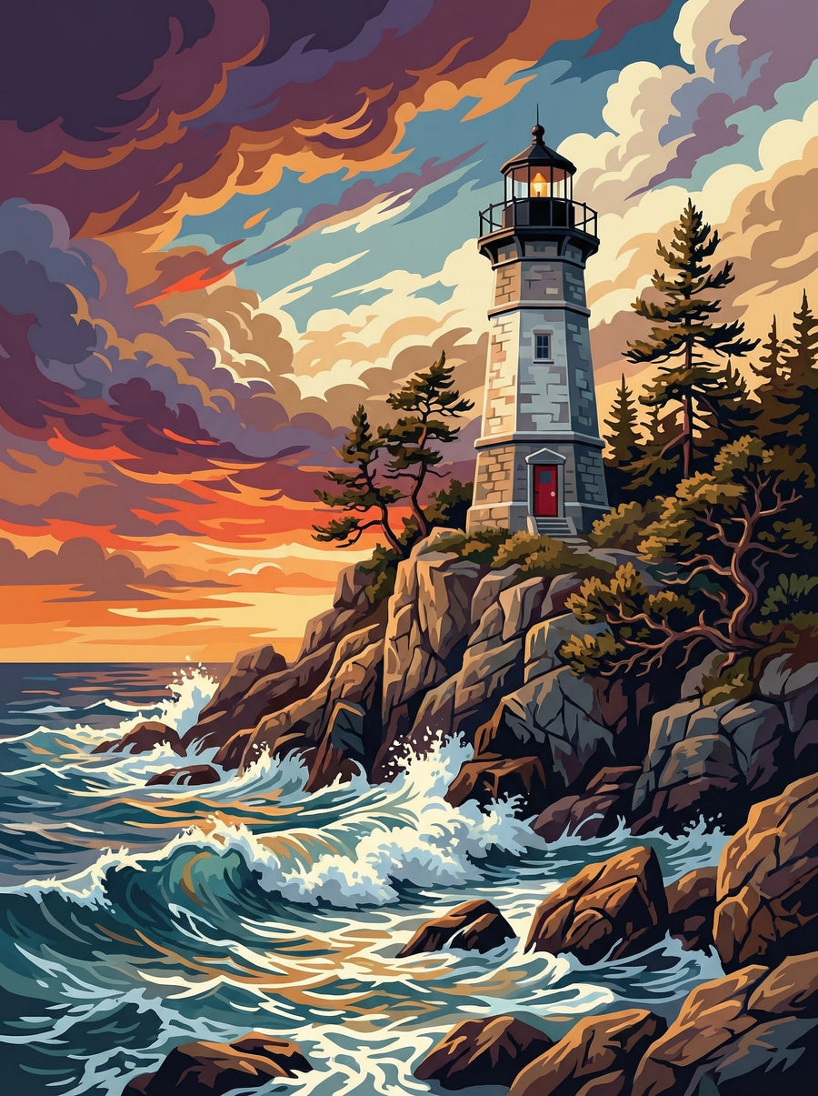 Lighthouses (Diamond Painting)