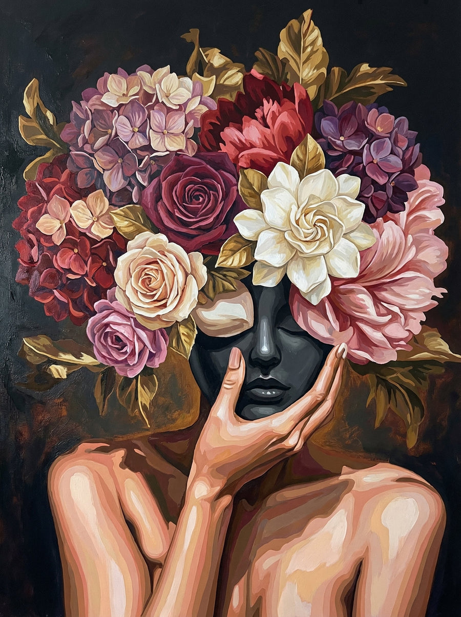 Floral Beauties (Diamond Painting)
