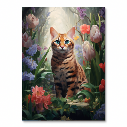 Bengal Cat (Diamond Painting)
