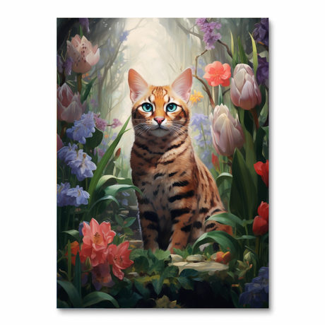 Bengal Cat (Diamond Painting) Diamond Painting kit