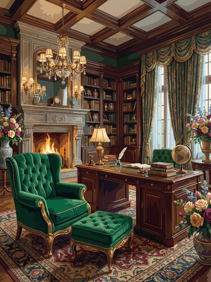 Imperial Dining Grandeur Paint by Numbers kit