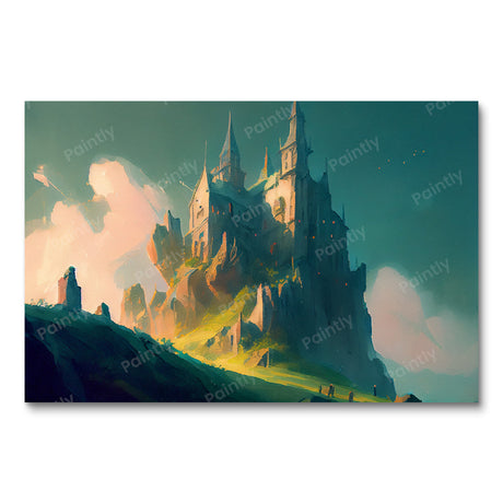 Castle on the Hill I (Diamond Painting) Diamond Painting kit