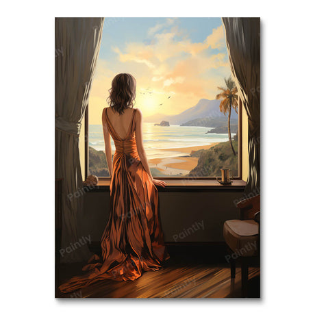 Exotic Gaze (Diamond Painting) Diamond Painting kit