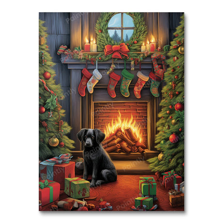 Puzzling Pups IV People Paint by Numbers kit