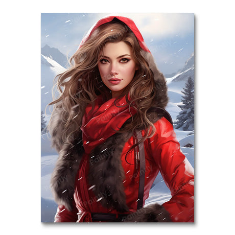 Frosty Odyssey II People Paint by Numbers kit
