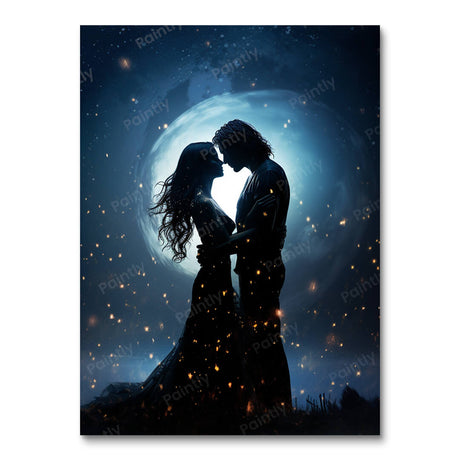 Moonlit Love (Diamond Painting) Diamond Painting kit