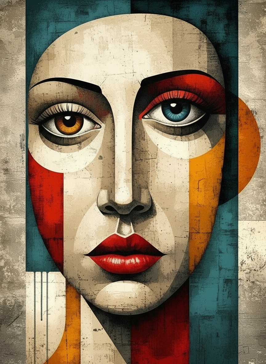 Duality of Light (Board Canvas)