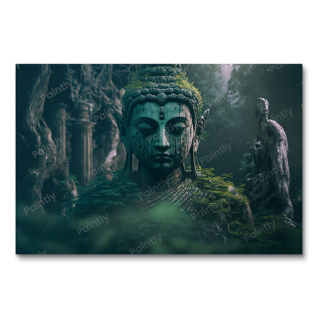 Ancient Buddha Statue (Diamond Painting) Diamond Painting kit
