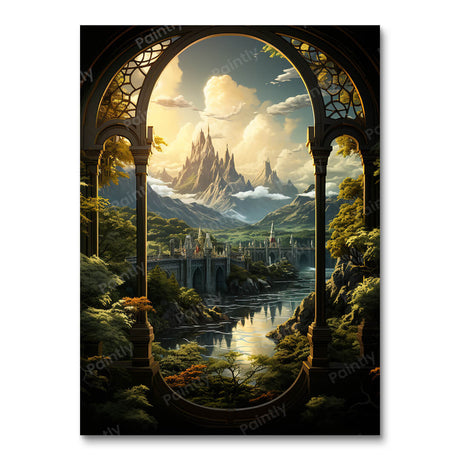 Flat Frame (Diamond Painting) Diamond Painting kit
