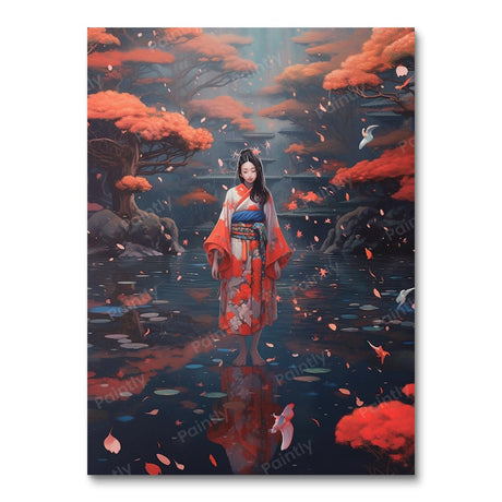 Moonlit Zen (Diamond Painting) Diamond Painting kit