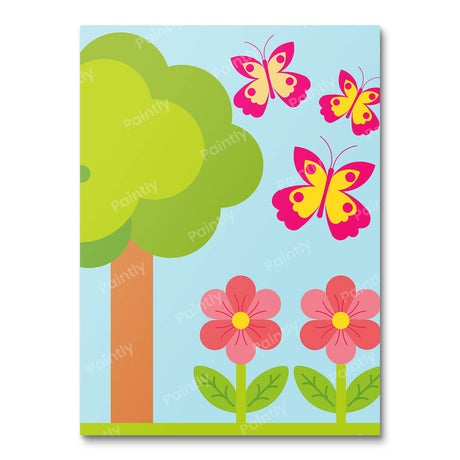 Life in Spring Paint by Numbers kit