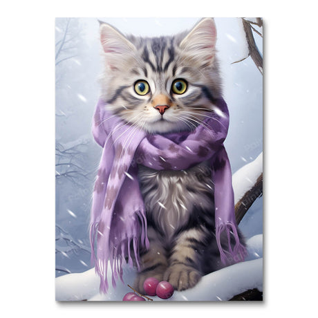 Cozy Cat Perch People Paint by Numbers kit