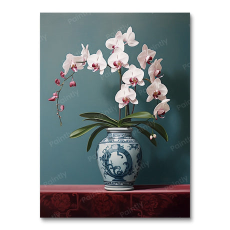 Serene Blue Vase (Diamond Painting) Diamond Painting kit