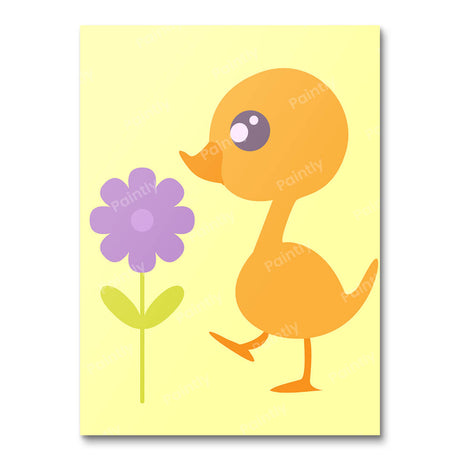 Duckling Dreams Paint by Numbers kit