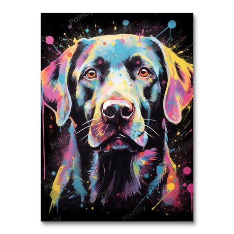 Colorful Dog (Diamond Painting) Diamond Painting kit
