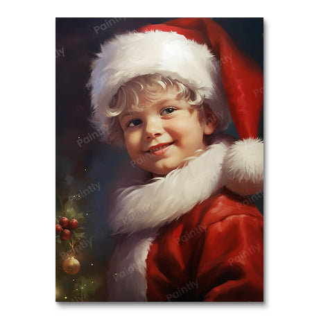 Dreamlike Santa People Paint by Numbers kit