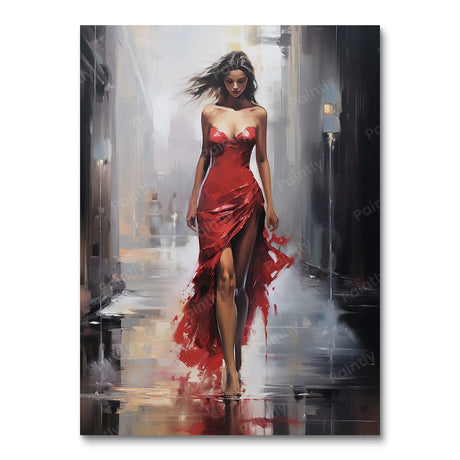 Red Elegance (Diamond Painting) Diamond Painting kit