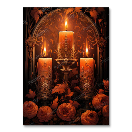 Candles of Grandeur (Diamond Painting) Diamond Painting kit