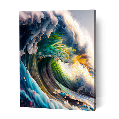The Wave I (Diamond Painting) Diamond Painting kit