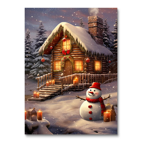 Winter Whimsy II People Paint by Numbers kit