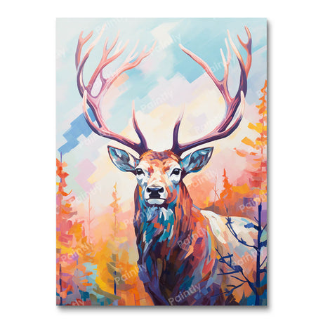 Radiant Antlers (Diamond Painting) Diamond Painting kit