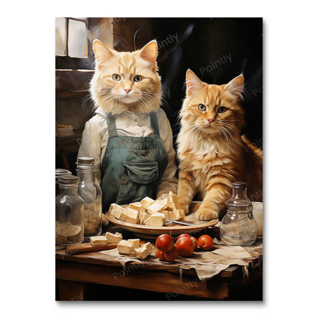 Culinary Cats (Diamond Painting) Diamond Painting kit