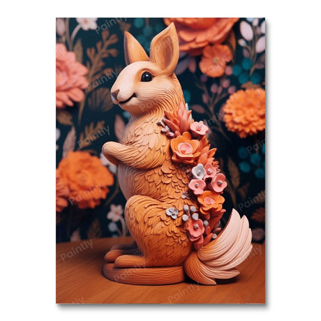 Rabbit Sculpture (Diamond Painting) Diamond Painting kit