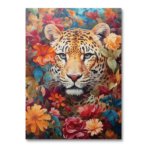 Floral Leopard