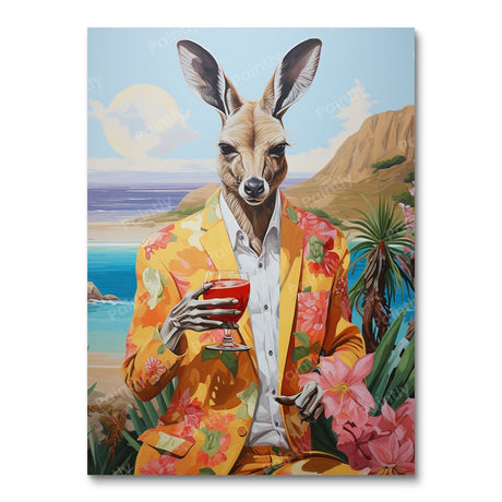 Kangaroo Boss (Diamond Painting) Diamond Painting kit