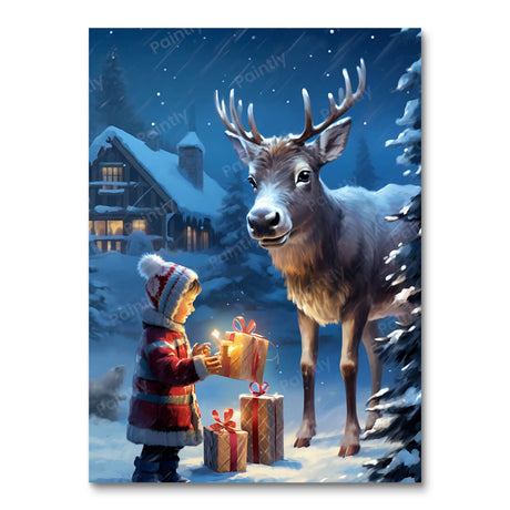 Baby's First Present People Paint by Numbers kit