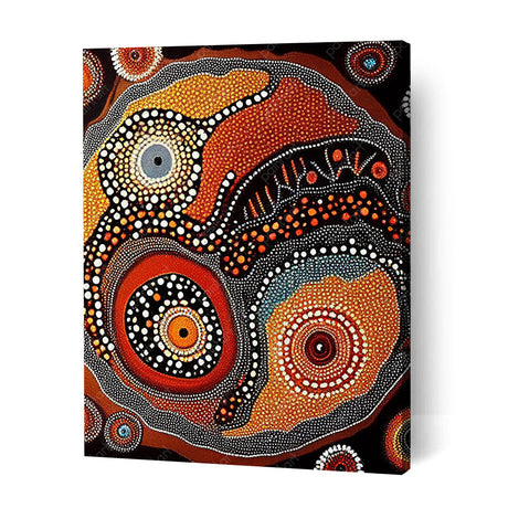 Aboriginal Design VII (Diamond Painting) Diamond Painting kit