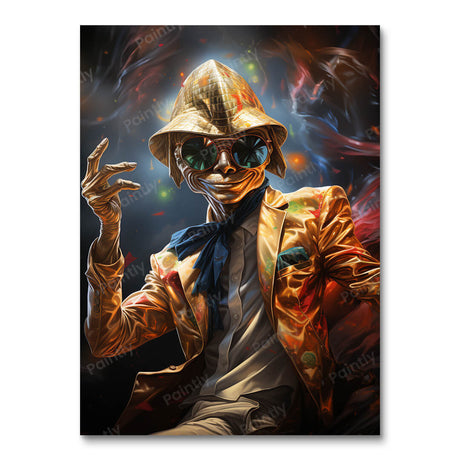 Galactic Groove Fantasy Paint by Numbers kit