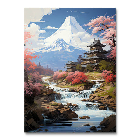 Tower of Blossoms (Diamond Painting) Diamond Painting kit