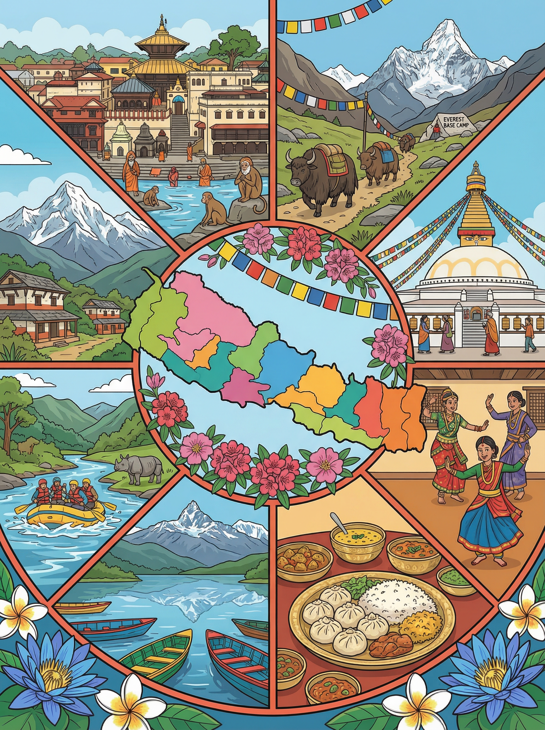 Nepal Mountain Spirit (Diamond Painting)