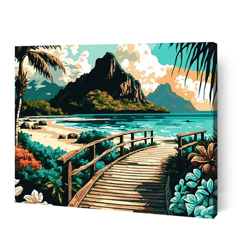 Beach Boulevards (Diamond Painting) Diamond Painting kit