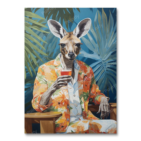 Kangaroo Boss II (Diamond Painting) Diamond Painting kit