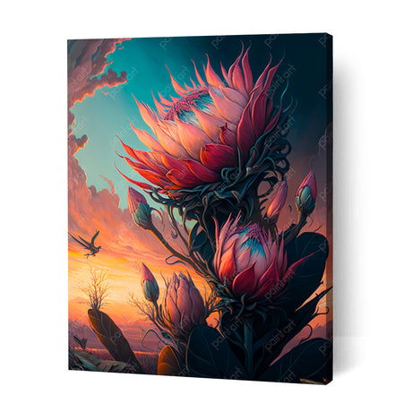 Proteas IV (Diamond Painting) Diamond Painting kit