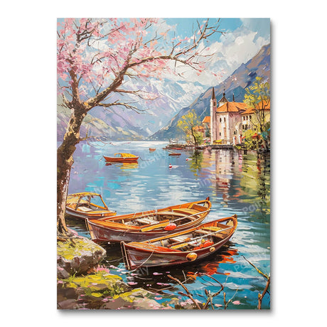 Alpine Blossom Retreat (Diamond Painting) Diamond Painting kit