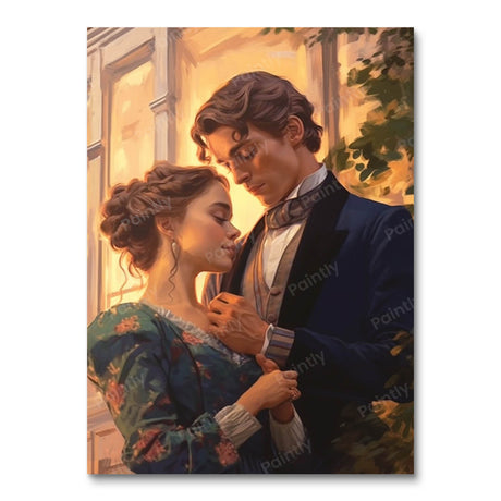 Youthful Yearning Regency Paint by Numbers kit