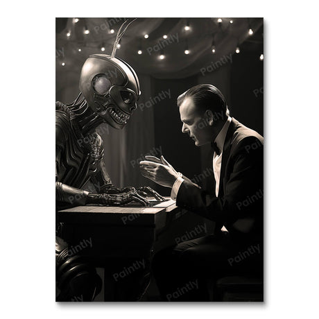 Extraterrestrial Duets (Diamond Painting) Diamond Painting kit