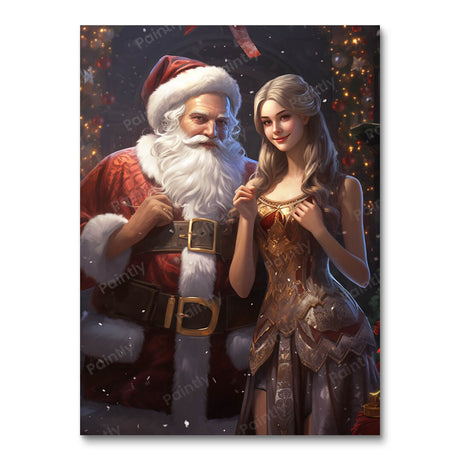 Holiday Portraits People Paint by Numbers kit