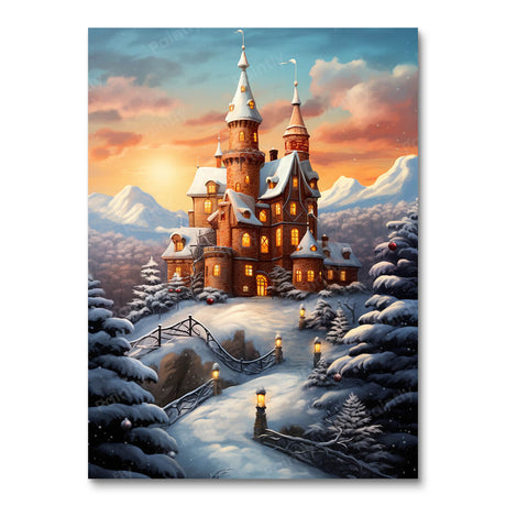 Castle Wonderland People Paint by Numbers kit
