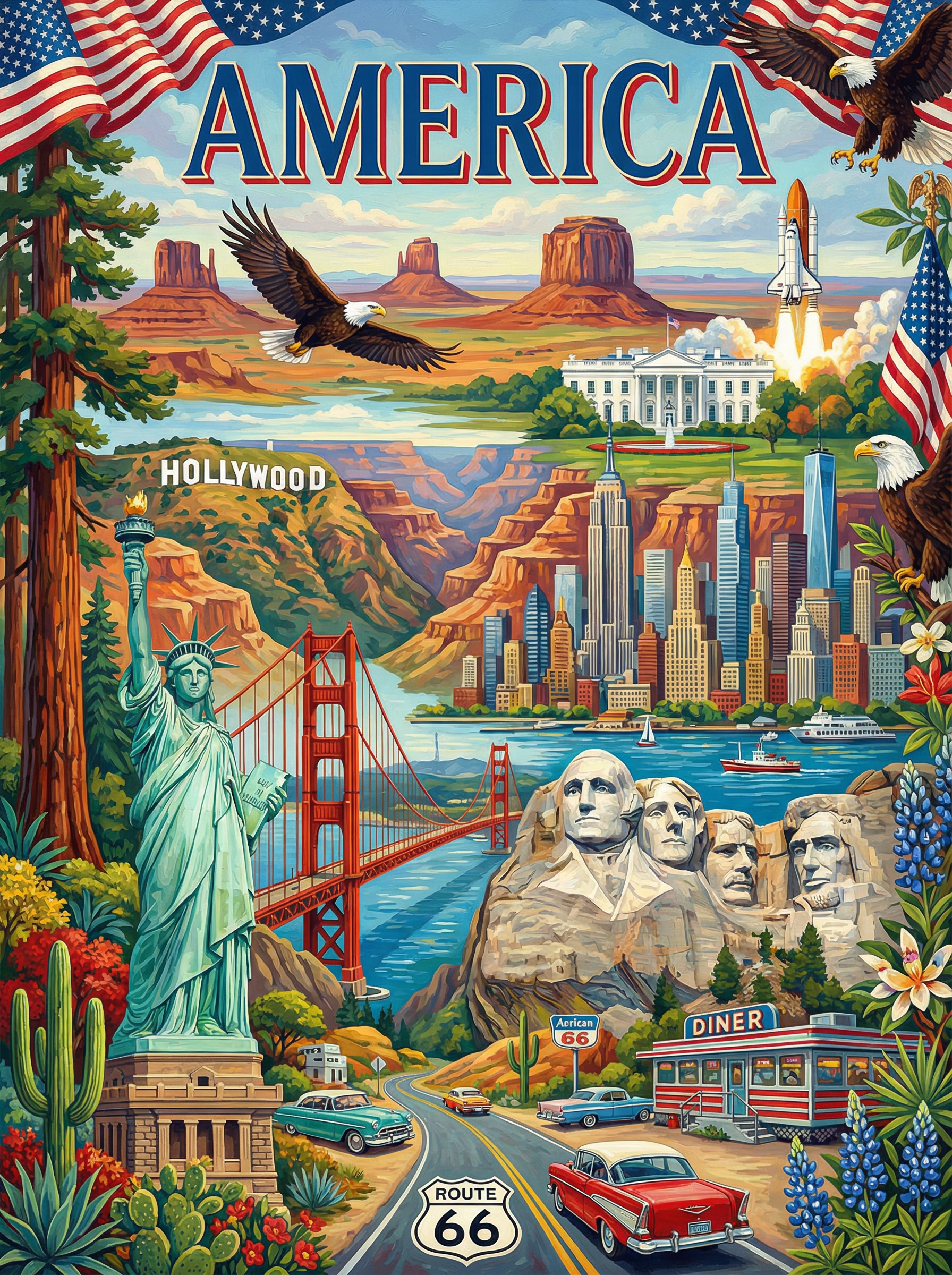 America’s Grand Frontier (Diamond Painting) Diamond Painting kit