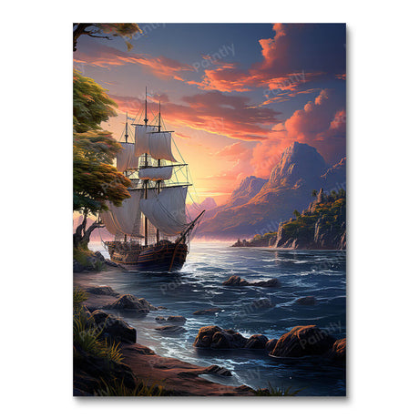 Barroco Bay (Diamond Painting) Diamond Painting kit