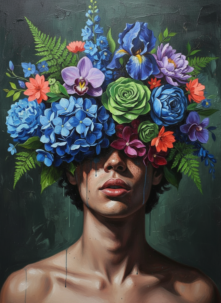 Bloomed Vision (Board Canvas)