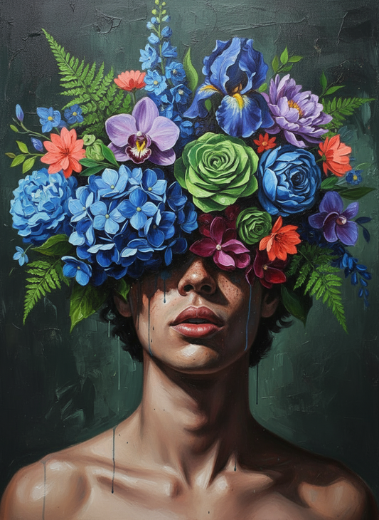 Bloomed Vision (Board Canvas)