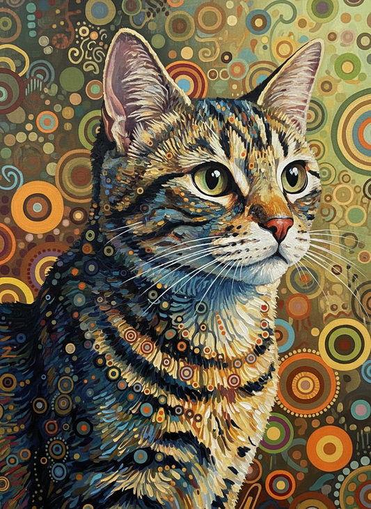 Whiskers in Wonderland (Board Canvas)