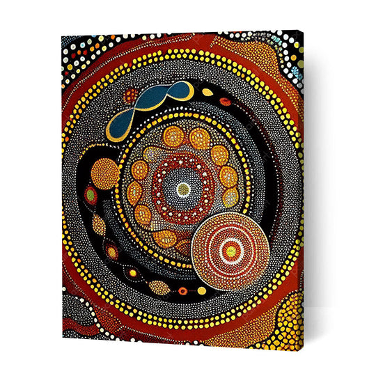 Aboriginal Design VIII (Diamond Painting)