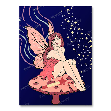 A Pixie Moment Paint by Numbers kit